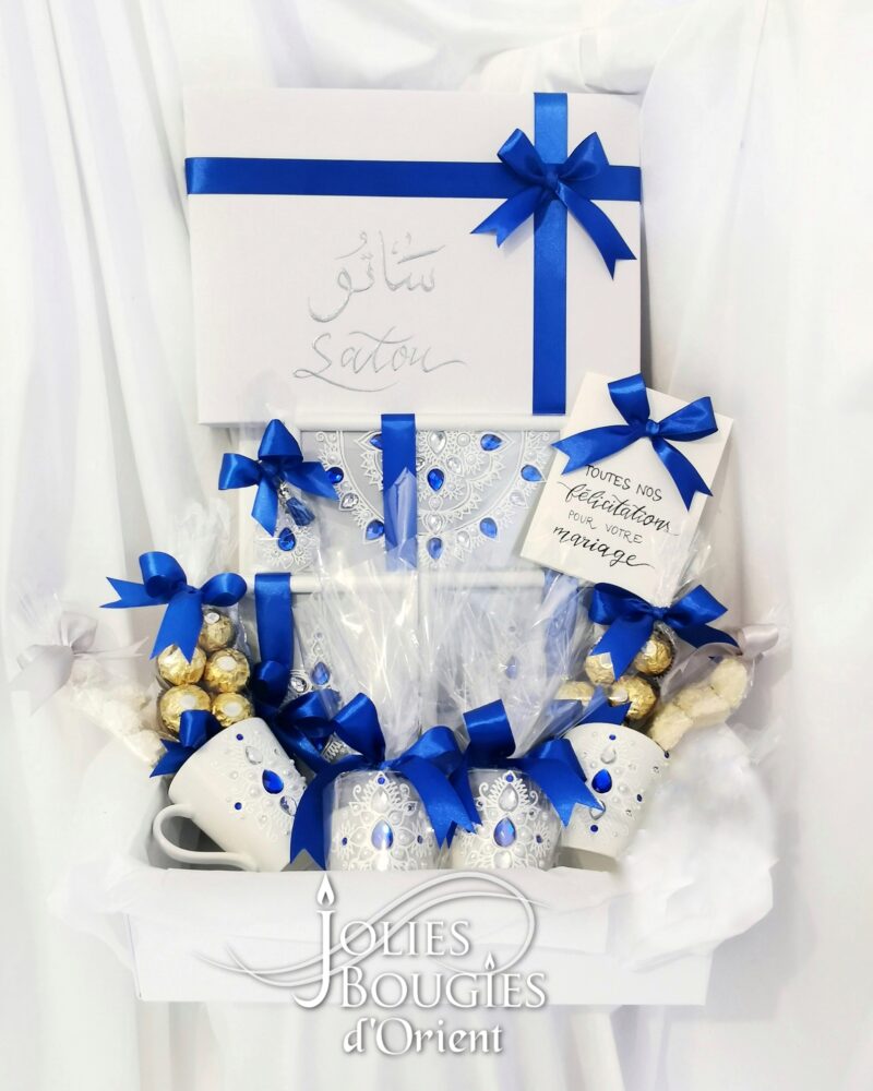 Coffret Cadeau Mariage – Navy