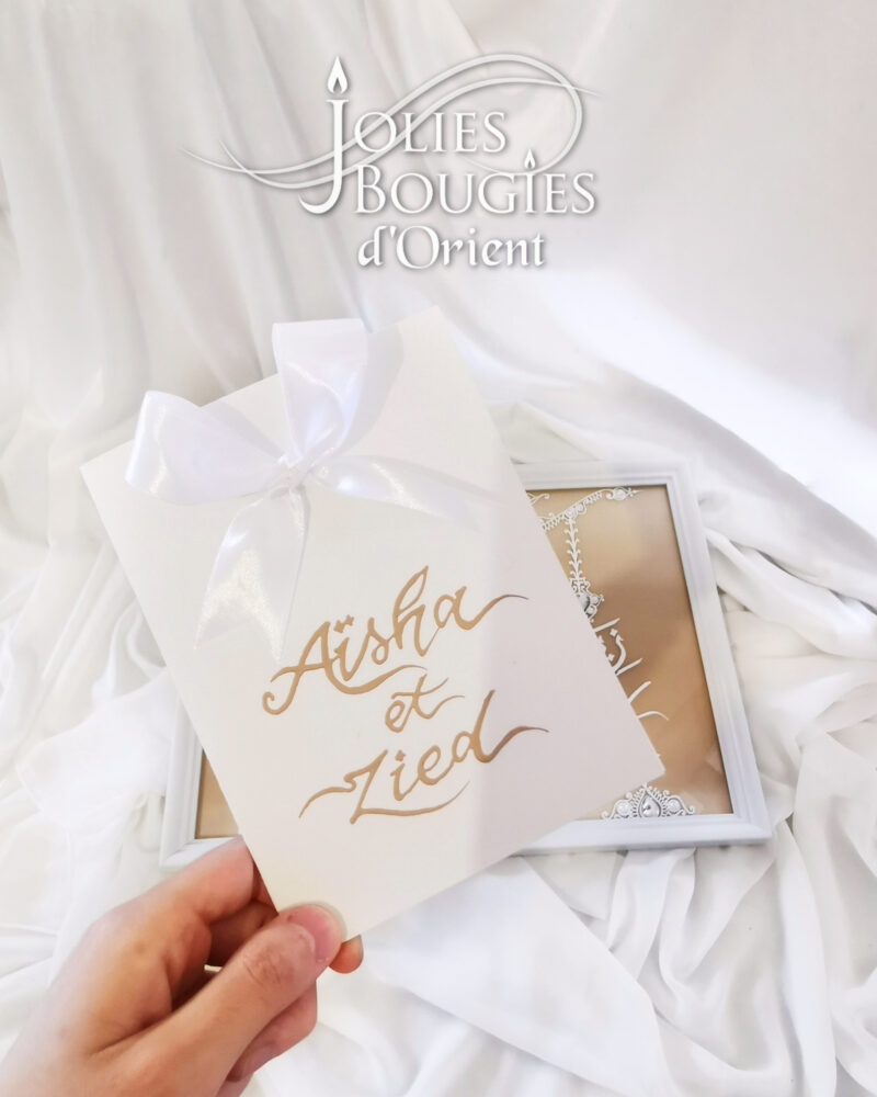 Carte Mot – Mariage Heureux