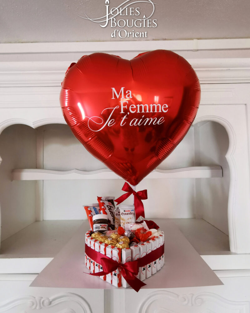 Box Choco Je t’aime ma Femme